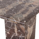 Featuring Arum Merlot Marble Desk by Four Hands at Amethyst Home. Made entirely from solid marble, a stately, sculptural desk makes a major style statement.Overall Dimensions: 60.00"w x 30.00"d x 30.00"hWeight : 257.60 lbsMaterials: Solid Marble. Amethyst Home provides interior design, new home construction design consulting, vintage area rugs, and lighting in the Dallas metro area.