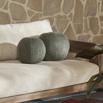 Featuring Balle Leto Forest Outdoor Pillow, Set Of 2 by Four Hands at Amethyst Home. Enhance your outdoor space with the Balle Leto Forest Outdoor Pillow Set. These high-quality pillows provide comfort and style while withstanding outdoor elements. Perfect for any outdoor setting, these pillows are a must-have for your patio or garden. Set includes 2 pillows.. Amethyst Home provides interior design, new home construction design consulting, vintage area rugs, and lighting in the Houston metro area.