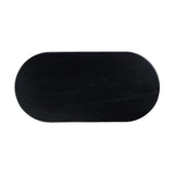 Simply sophisticated. A spacious oval-shaped table inspired by 1970s Italian design, an ivory-finished iron base supports a rounded tabletop of cream-colored solid marble, for a fresh, monochromatic look that pairs with just about anything. Seats six comfortably Amethyst Home provides interior design, new home construction design consulting, vintage area rugs, and lighting in the Austin metro area.