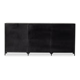 Featuring Belmont Black 12 Drawer Dresser by Four Hands at Amethyst Home. Industrial-inspired, black-finished iron forms a wide and roomy twelve-drawer dresser, with bronzed knobs for contrast.Overall Dimensions: 85.00"w x 19.75"d x 38.50"hWeight : 401.24 lbsMaterials : Iron. Amethyst Home provides interior design, new home construction design consulting, vintage area rugs, and lighting in the Scottsdale metro area.