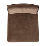 Bring a luxe, modern look to the table. Slim, black-finished iron forms an airy frame for black top-grain leather, with solid oak decking for an eye-catching material mix Amethyst Home provides interior design, new home construction design consulting, vintage area rugs, and lighting in the Scottsdale metro area.