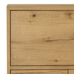 Featuring Bergstrom Warm Natural Oak Veneer Secretary Desk by Four Hands at Amethyst Home. A fresh take on the traditional secretary desk, made from warm natural oak. A flip-down top creates a wide writing surface, offering the perfect place to pen a handwritten note. Overall Dimensions: 35.00"w x 18.00"d x 48.00"h. Amethyst Home provides interior design, new home construction design consulting, vintage area rugs, and lighting in the Omaha metro area.