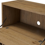 Featuring Bergstrom Warm Natural Oak Veneer Secretary Desk by Four Hands at Amethyst Home. A fresh take on the traditional secretary desk, made from warm natural oak. A flip-down top creates a wide writing surface, offering the perfect place to pen a handwritten note. Overall Dimensions: 35.00"w x 18.00"d x 48.00"h. Amethyst Home provides interior design, new home construction design consulting, vintage area rugs, and lighting in the Salt Lake City metro area.