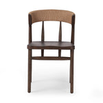 Featuring Buxton Natural Paper Rush Dining Chair by Four Hands at Amethyst Home. A solid oak dining chair defined by tapered legs and framing gives an updated look to the classic whistler chair. Finished with a paper rush wrapped detail on the back.Overall Dimensions: 19.50"w x 22.25"d x 31.50"hWeight : 20.79 lbsMaterials : Rush, Solid Oak. Amethyst Home provides interior design, new home construction design consulting, vintage area rugs, and lighting in the Newport Beach metro area.
