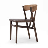 Featuring Buxton Natural Paper Rush Dining Chair by Four Hands at Amethyst Home. A solid oak dining chair defined by tapered legs and framing gives an updated look to the classic whistler chair. Finished with a paper rush wrapped detail on the back.Overall Dimensions: 19.50"w x 22.25"d x 31.50"hWeight : 20.79 lbsMaterials : Rush, Solid Oak. Amethyst Home provides interior design, new home construction design consulting, vintage area rugs, and lighting in the San Diego metro area.