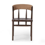 Featuring Buxton Natural Paper Rush Dining Chair by Four Hands at Amethyst Home. A solid oak dining chair defined by tapered legs and framing gives an updated look to the classic whistler chair. Finished with a paper rush wrapped detail on the back.Overall Dimensions: 19.50"w x 22.25"d x 31.50"hWeight : 20.79 lbsMaterials : Rush, Solid Oak. Amethyst Home provides interior design, new home construction design consulting, vintage area rugs, and lighting in the Tampa metro area.