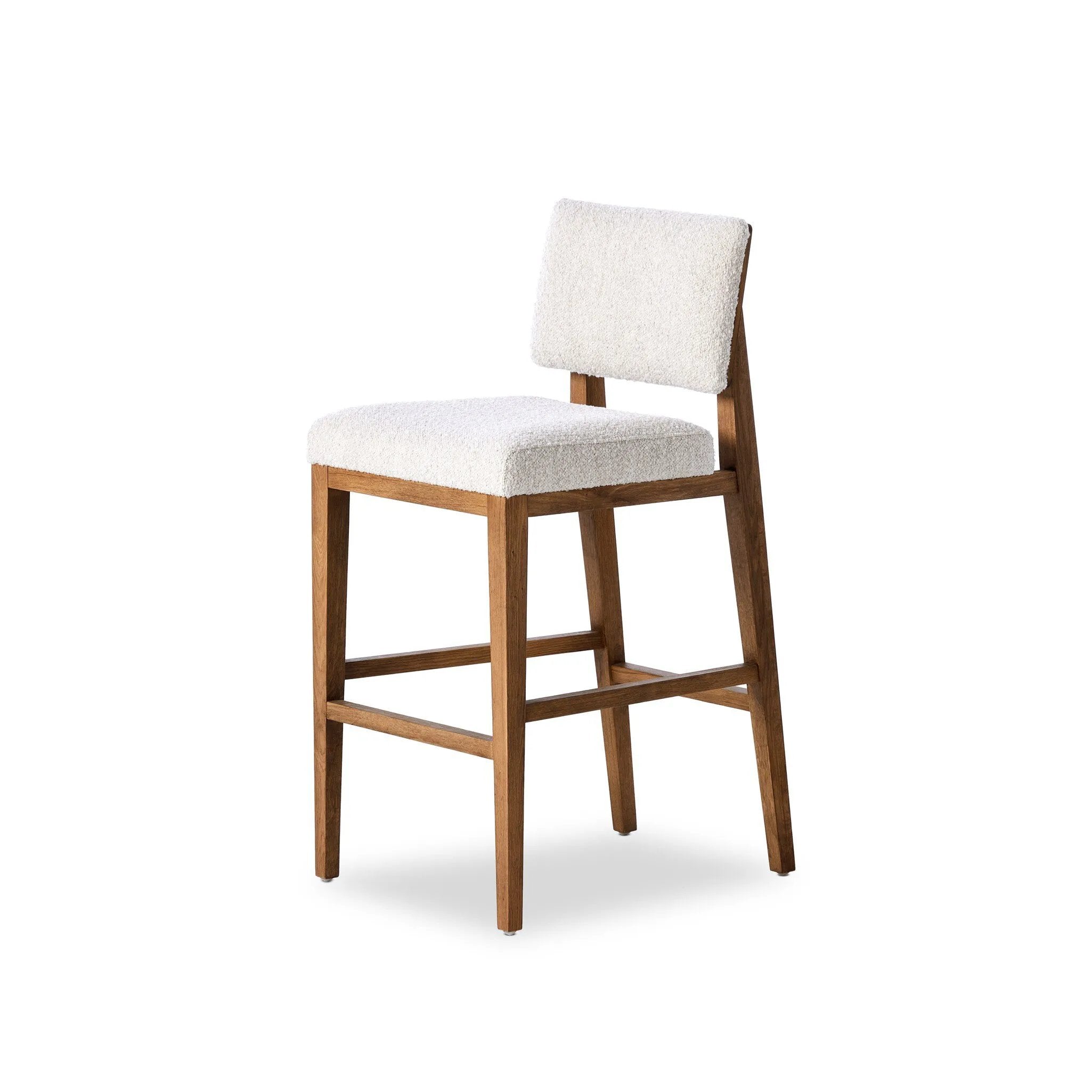 Featuring Carlo Somerton Ash Bar Stool by Four Hands at Amethyst Home. Enhance your seating with the Carlo Somerton Ash Bar Stool. With a sleek design and durable construction, this stool offers both style and functionality for any space. Made from durable ash wood, it will provide long-lasting support.
Overall Dimensions: 26.0" L x 20.75 " W x 43.5" H
C. Amethyst Home provides interior design, new home construction design consulting, vintage area rugs, and lighting in the Laguna Beach metro area.