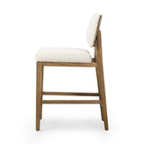 Featuring Charles Somerton Ash Counter Stool by Four Hands at Amethyst Home. This stool is all about the textile -- gorgeous French inspired boucle with a cool toned oak base.  Gorgeous back detail makes this Charles stool attractive from all angles.
Overall Dimensions: 25.5" L x 20.75 " W x 39.5" HClearance from Floor 16.75"Distance between Legs (Fron. Amethyst Home provides interior design, new home construction design consulting, vintage area rugs, and lighting in the Salt Lake City metro area.