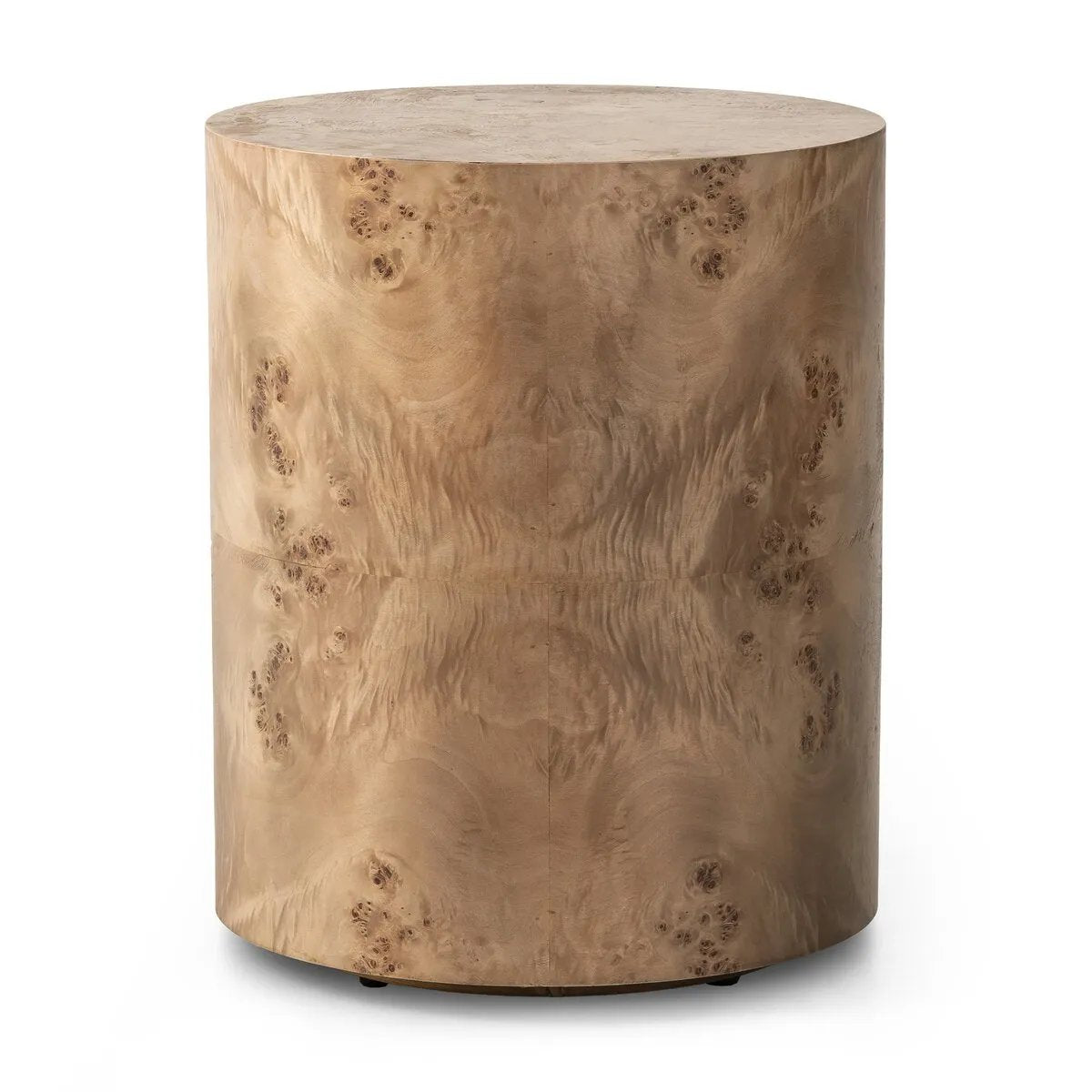 Featuring Caya Caramel Burl End Table by Four Hands at Amethyst Home. A simple drum shape showcases the natural artistry of the richly grained caramel burl veneer. Its compact size is ideal for smaller spaces.
Overall Dimensions: 17.75" L x 17.75 " W x 21.75" H
Materials: Light Maple Veneer, Poplar PlywoodWeight: 22.05 lbs. Amethyst Home provides interior design, new home construction design consulting, vintage area rugs, and lighting in the Calabasas metro area.