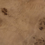 Featuring Caya Caramel Burl End Table by Four Hands at Amethyst Home. A simple drum shape showcases the natural artistry of the richly grained caramel burl veneer. Its compact size is ideal for smaller spaces.
Overall Dimensions: 17.75" L x 17.75 " W x 21.75" H
Materials: Light Maple Veneer, Poplar PlywoodWeight: 22.05 lbs. Amethyst Home provides interior design, new home construction design consulting, vintage area rugs, and lighting in the Portland metro area.