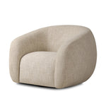 Featuring Channing Yuma Cream Swivel Chair by Four Hands at Amethyst Home. This Channing Yuma Cream Swivel Chair offers 360-degree rotation capabilities for maximum mobility and versatility. Perfect for any modern space, this chair provides both style and functionality, making it the perfect choice for any home or office. 
Overall Dimensions: 41.25" L x 38. Amethyst Home provides interior design, new home construction design consulting, vintage area rugs, and lighting in the Des Moines metro area.