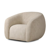 Featuring Channing Yuma Cream Swivel Chair by Four Hands at Amethyst Home. This Channing Yuma Cream Swivel Chair offers 360-degree rotation capabilities for maximum mobility and versatility. Perfect for any modern space, this chair provides both style and functionality, making it the perfect choice for any home or office. 
Overall Dimensions: 41.25" L x 38. Amethyst Home provides interior design, new home construction design consulting, vintage area rugs, and lighting in the Des Moines metro area.