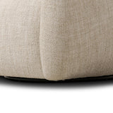 Featuring Channing Yuma Cream Swivel Chair by Four Hands at Amethyst Home. This Channing Yuma Cream Swivel Chair offers 360-degree rotation capabilities for maximum mobility and versatility. Perfect for any modern space, this chair provides both style and functionality, making it the perfect choice for any home or office. 
Overall Dimensions: 41.25" L x 3. Amethyst Home provides interior design, new home construction design consulting, vintage area rugs, and lighting in the Kansas City metro area.