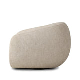 Featuring Channing Yuma Cream Swivel Chair by Four Hands at Amethyst Home. This Channing Yuma Cream Swivel Chair offers 360-degree rotation capabilities for maximum mobility and versatility. Perfect for any modern space, this chair provides both style and functionality, making it the perfect choice for any home or office. 
Overall Dimensions: 41.25" L x 38.5 " . Amethyst Home provides interior design, new home construction design consulting, vintage area rugs, and lighting in the Miami metro area.