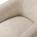 Featuring Channing Yuma Cream Swivel Chair by Four Hands at Amethyst Home. This Channing Yuma Cream Swivel Chair offers 360-degree rotation capabilities for maximum mobility and versatility. Perfect for any modern space, this chair provides both style and functionality, making it the perfect choice for any home or office. 
Overall Dimensions: 41.25" L x 38.. Amethyst Home provides interior design, new home construction design consulting, vintage area rugs, and lighting in the Nashville metro area.