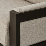 Featuring Chapman Concha Fog Outdoor Metal Sofa by Four Hands at Amethyst Home. Elevate your outdoor space with the Chapman Concha Fog Outdoor Metal Sofa. Featuring a sleek and modern design, this sofa is perfect for lounging and entertaining. Made with durable metal, it is built to withstand the elements. Experience comfort and style in one with the Chapman C. Amethyst Home provides interior design, new home construction design consulting, vintage area rugs, and lighting in the Dallas metro area.