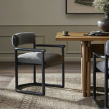 Featuring Clarice Thames Ash Dining Chair by Four Hands at Amethyst Home. This Clarice Thames Ash Dining Chair is a versatile and stylish addition to your dining space. Its high-quality construction and sleek design provide comfort and elegance.
Overall Dimensions: 24.0" L x 22.5 " W x 30.5" H
Collection: KestonColors: Thames Ash, Brushed EbonyMaterials: 66. Amethyst Home provides interior design, new home construction design consulting, vintage area rugs, and lighting in the Charlotte metro area.