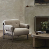 Featuring Cora Hasselt Taupe Chair by Four Hands at Amethyst Home. This cozy fireside chair is the embodiment of comfort with its S-spring seating construction, plush seat and back, and feather fiber-filled arm cushions. Blind tufts on the arms and back lend a subtle detail that elevates the overall style.
Overall Dimensions: 34.50"w x 35.50"d x 30.50"hWeight. Amethyst Home provides interior design, new home construction design consulting, vintage area rugs, and lighting in the Seattle metro area.