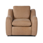 Featuring Crawford Palermo Drift Power Recliner by Four Hands at Amethyst Home. A modern take on the classic recliner. Customize your comfort level with the push of hidden buttons with pieces in our Power Motion collection. Made from caramel top-grain leather, with fiber-and-feather blend cushions plus web suspension for a plush, sink-in experience. A deployabl. Amethyst Home provides interior design, new home construction design consulting, vintage area rugs, and lighting in the Tampa metro area.