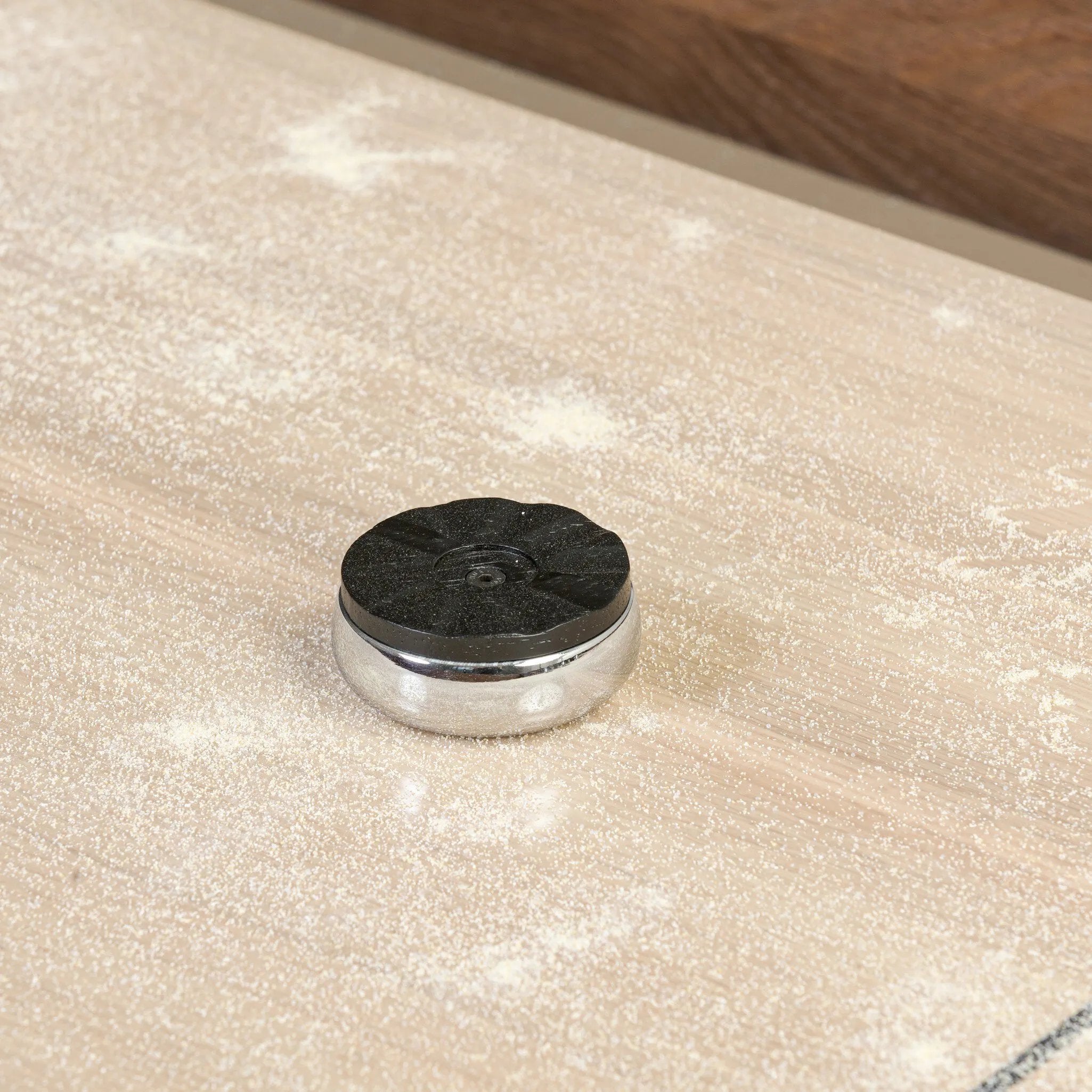 Material-driven for fun, this shuffleboard table features a hand-stitched leather landing surface, laminated solid oak game board — finished in a durable lacquer — and industrial trestle-style, cast iron legs. Climatic adjusters for leveling with ease. Each table comes with carved wood and steel pucks, as well as a steel ring scoring mechanism. Amethyst Home provides interior design, new home construction design consulting, vintage area rugs, and lighting in the Miami metro area.