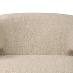 Featuring Dottie Berber Oatmeal Swivel Chair by Four Hands at Amethyst Home. Experience the perfect balance of style and comfort with our Dottie Berber Oatmeal Swivel Chair. Its unique swivel feature allows for easy movement and the oatmeal-colored berber fabric adds warmth and texture to any room.
Overall Dimensions: 33.75" L x 29.0 " W x 27.25" H
Materials: . Amethyst Home provides interior design, new home construction design consulting, vintage area rugs, and lighting in the Boston metro area.