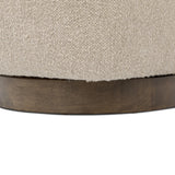 Featuring Dottie Berber Oatmeal Swivel Chair by Four Hands at Amethyst Home. Experience the perfect balance of style and comfort with our Dottie Berber Oatmeal Swivel Chair. Its unique swivel feature allows for easy movement and the oatmeal-colored berber fabric adds warmth and texture to any room.
Overall Dimensions: 33.75" L x 29.0 " W x 27.25" H
Materials: . Amethyst Home provides interior design, new home construction design consulting, vintage area rugs, and lighting in the Dallas metro area.