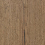 Top-grain leather and worn, solid oak fuse for a substantial, streamlined bench inspired by Nordic Minimalism Amethyst Home provides interior design, new home construction design consulting, vintage area rugs, and lighting in the Laguna Beach metro area.