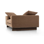 Featuring Everly Antwerp Cafe Tete A Tete Chaise by Four Hands at Amethyst Home. Classic goes contemporary. A cocoa-finished parawood base supports low, deep seating of performance-grade upholstery. Designed with track arms on both ends for a clean touch. Performance fabrics are specially created to withstand spills, stains, high traffic and wear, ensuring lon. Amethyst Home provides interior design, new home construction design consulting, vintage area rugs, and lighting in the Austin metro area.