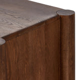 Featuring Ezri Cocoa Oak 6 Drawer Dresser by Four Hands at Amethyst Home. Cocoa-finished oak, organic carving and cylinder legs fuse for a primitive look, while wood's varying grain colors add unique character to each piece.
Overall Dimensions: 22.0" L x 70.0 " W x 33.75" H
Collection: AidenColors: Cocoa OakMaterials: Solid Oak, Solid MangoWeight: 271.39 lbs. Amethyst Home provides interior design, new home construction design consulting, vintage area rugs, and lighting in the Austin metro area.