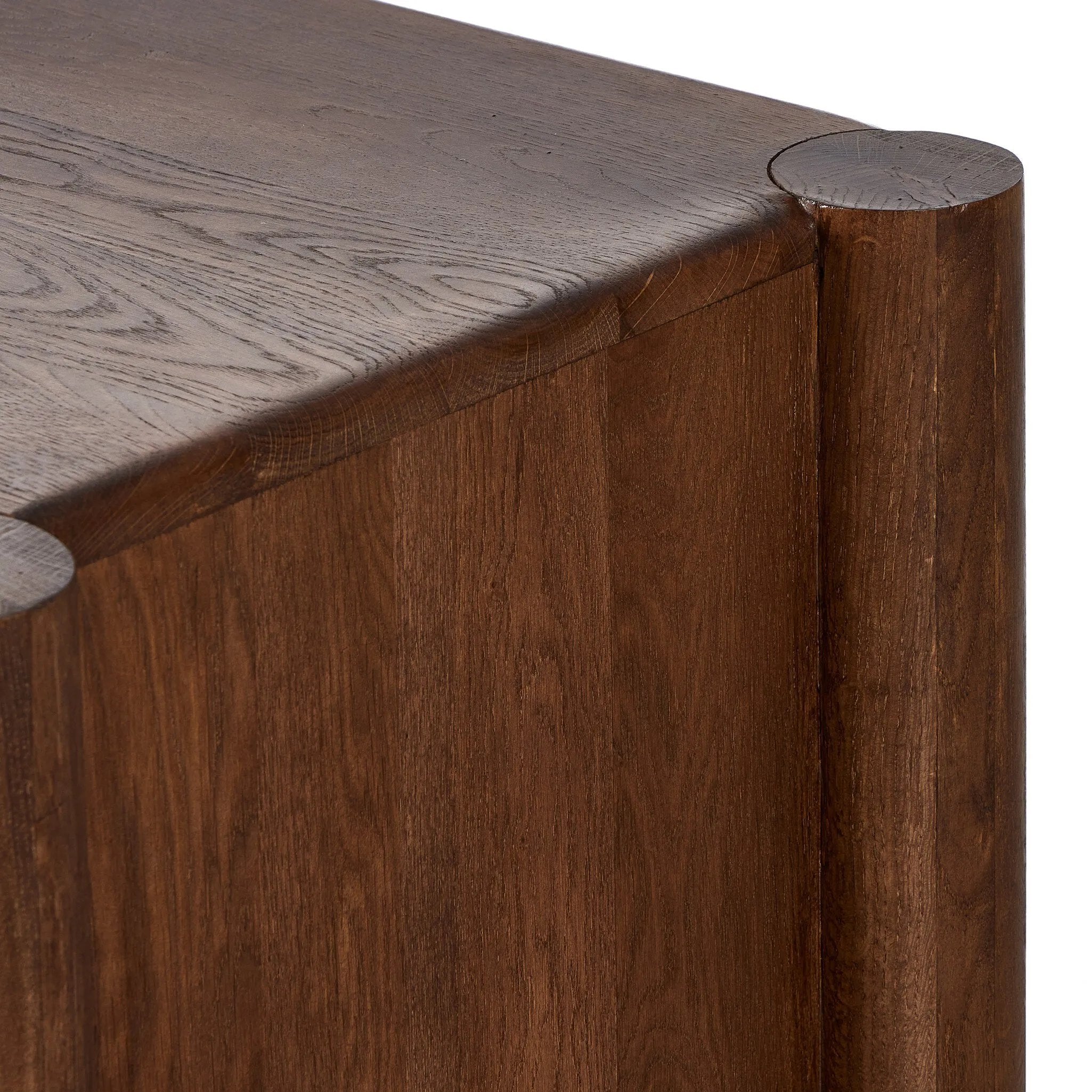 Featuring Ezri Cocoa Oak 6 Drawer Dresser by Four Hands at Amethyst Home. Cocoa-finished oak, organic carving and cylinder legs fuse for a primitive look, while wood's varying grain colors add unique character to each piece.
Overall Dimensions: 22.0" L x 70.0 " W x 33.75" H
Collection: AidenColors: Cocoa OakMaterials: Solid Oak, Solid MangoWeight: 271.39 lbs. Amethyst Home provides interior design, new home construction design consulting, vintage area rugs, and lighting in the Austin metro area.