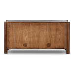 Featuring Ezri Cocoa Oak 6 Drawer Dresser by Four Hands at Amethyst Home. Cocoa-finished oak, organic carving and cylinder legs fuse for a primitive look, while wood's varying grain colors add unique character to each piece.
Overall Dimensions: 22.0" L x 70.0 " W x 33.75" H
Collection: AidenColors: Cocoa OakMaterials: Solid Oak, Solid MangoWeight: 271.39 . Amethyst Home provides interior design, new home construction design consulting, vintage area rugs, and lighting in the Kansas City metro area.