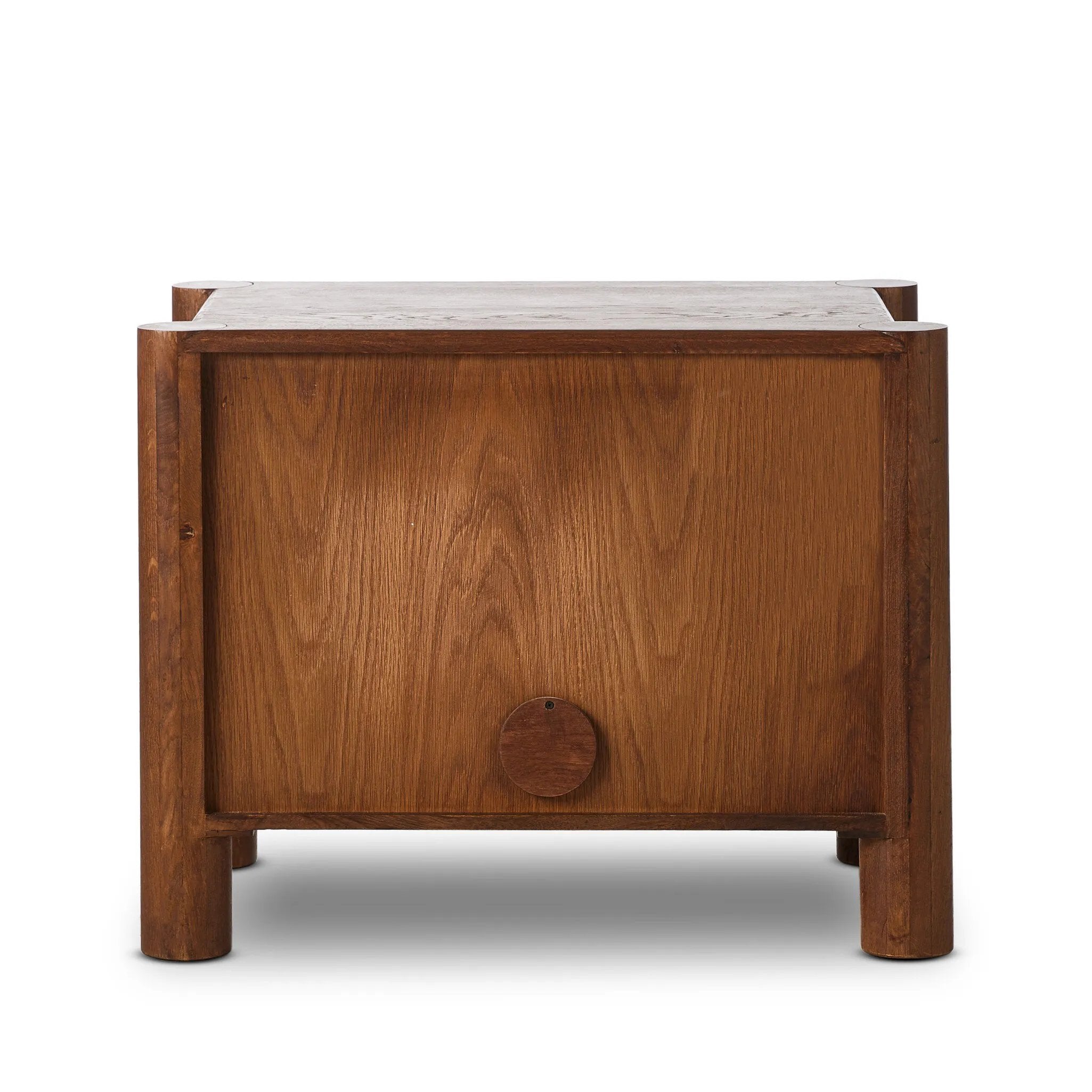 Featuring Ezri Cocoa Oak Nightstand by Four Hands at Amethyst Home. Cocoa-finished oak, organic carving and cylinder legs craft a primitive look, while wood's varying grain colors bring unique character to each piece.
32.00"w x 20.00"d x 25.00"h
Collection: AidenColors: Cocoa OakMaterials: Solid Oak, Oak VeneerWeight: 90.83 lbs. Amethyst Home provides interior design, new home construction design consulting, vintage area rugs, and lighting in the Laguna Beach metro area.