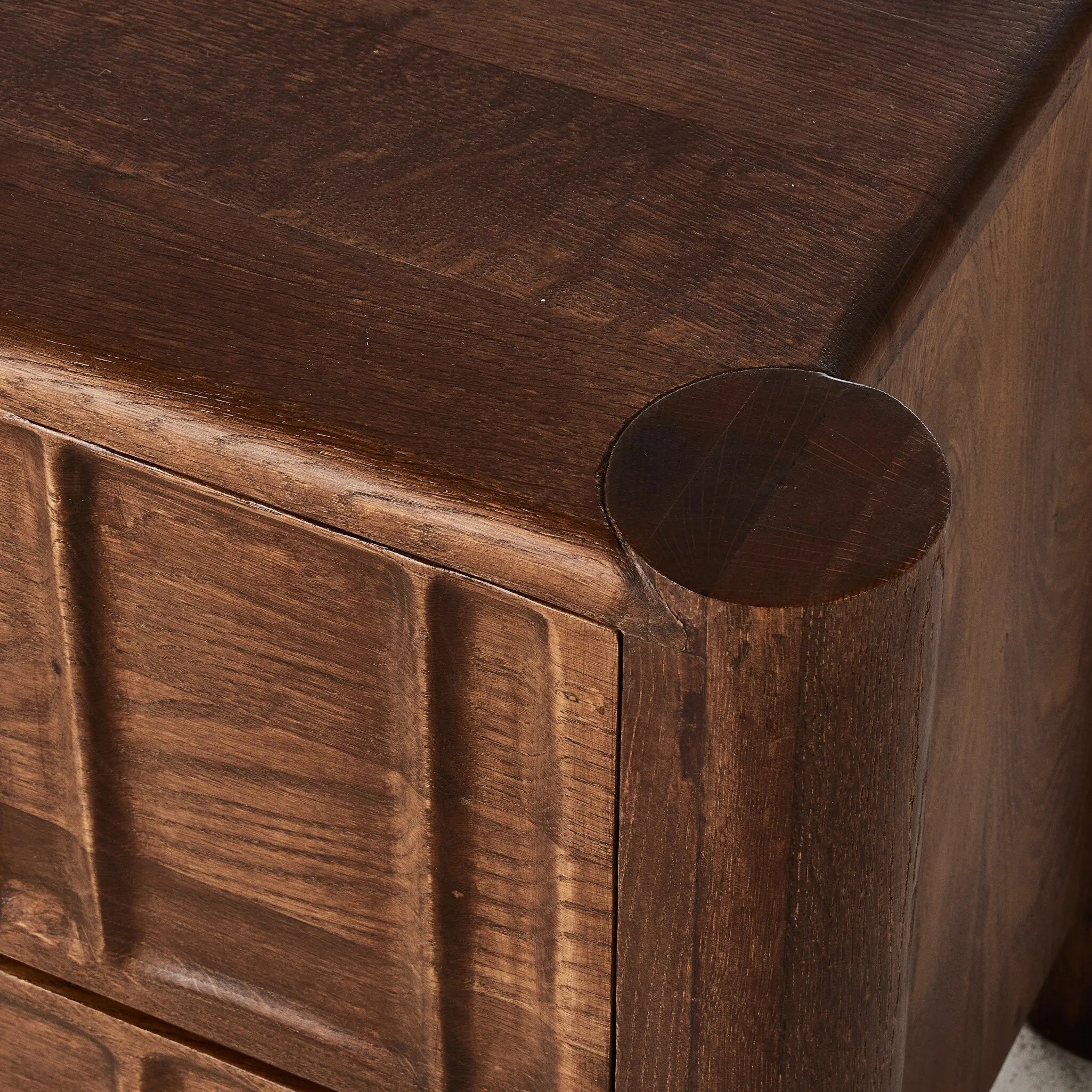 Featuring Ezri Cocoa Oak Nightstand by Four Hands at Amethyst Home. Cocoa-finished oak, organic carving and cylinder legs craft a primitive look, while wood's varying grain colors bring unique character to each piece.
32.00"w x 20.00"d x 25.00"h
Collection: AidenColors: Cocoa OakMaterials: Solid Oak, Oak VeneerWeight: 90.83 lbs. Amethyst Home provides interior design, new home construction design consulting, vintage area rugs, and lighting in the Monterey metro area.