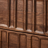 Featuring Ezri Cocoa Oak Nightstand by Four Hands at Amethyst Home. Cocoa-finished oak, organic carving and cylinder legs craft a primitive look, while wood's varying grain colors bring unique character to each piece.
32.00"w x 20.00"d x 25.00"h
Collection: AidenColors: Cocoa OakMaterials: Solid Oak, Oak VeneerWeight: 90.83 lbs. Amethyst Home provides interior design, new home construction design consulting, vintage area rugs, and lighting in the Omaha metro area.