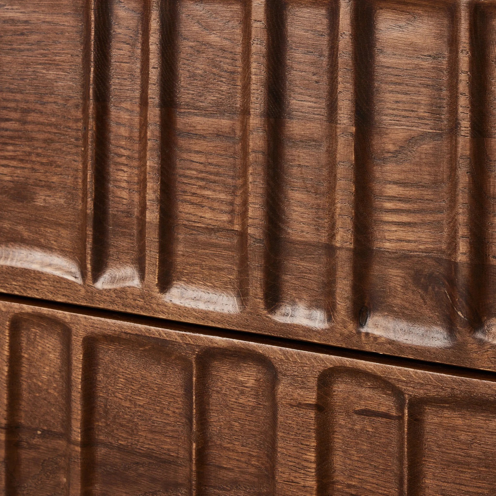 Featuring Ezri Cocoa Oak Nightstand by Four Hands at Amethyst Home. Cocoa-finished oak, organic carving and cylinder legs craft a primitive look, while wood's varying grain colors bring unique character to each piece.
32.00"w x 20.00"d x 25.00"h
Collection: AidenColors: Cocoa OakMaterials: Solid Oak, Oak VeneerWeight: 90.83 lbs. Amethyst Home provides interior design, new home construction design consulting, vintage area rugs, and lighting in the Omaha metro area.