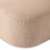 Featuring Farrah Alcala Fawn Chaise Lounge by Four Hands at Amethyst Home. Overall Dimensions: 39.00"w x 58.50"d x 33.50"hWeight : 81.57 lbsMaterials: 70% Polyester, 20% Viscose (Rayon), 10% Flax/Linen, Pine Plywood, Solid Pine. Amethyst Home provides interior design, new home construction design consulting, vintage area rugs, and lighting in the Alpharetta metro area.