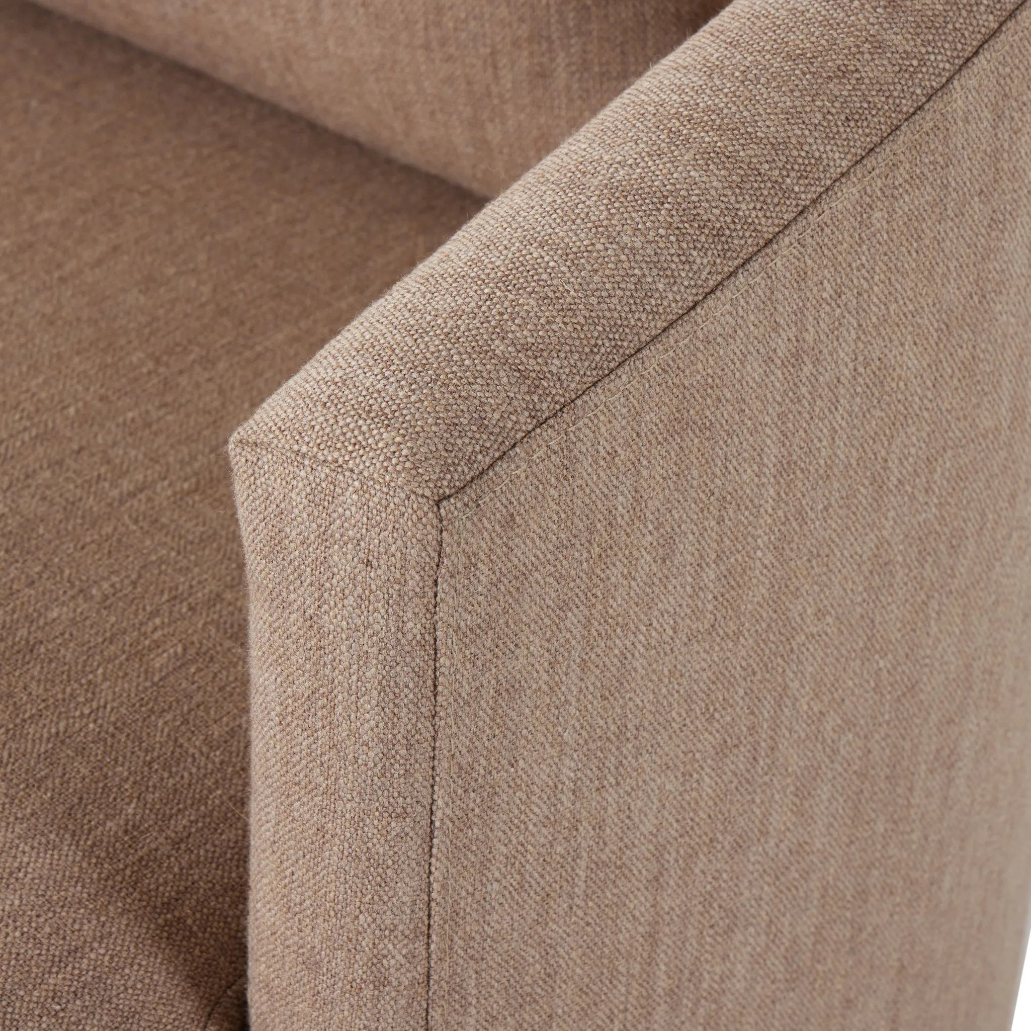 Featuring Farrah Alcala Fawn Chaise Lounge by Four Hands at Amethyst Home. Overall Dimensions: 39.00"w x 58.50"d x 33.50"hWeight : 81.57 lbsMaterials: 70% Polyester, 20% Viscose (Rayon), 10% Flax/Linen, Pine Plywood, Solid Pine. Amethyst Home provides interior design, new home construction design consulting, vintage area rugs, and lighting in the Washington metro area.