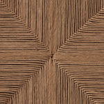 Classic meets current. Simplified turn shaping meets subtly curved legs to elevate a clean, traditional frame of walnut-finished solid ash. A brown top-grain leather cushion complements a back rest of textural paper cord. A design collaboration by Amber Lewis and Four Hands. Amethyst Home provides interior design, new home construction design consulting, vintage area rugs, and lighting in the Park City metro area.