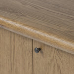 Featuring Florent Amber Oak Sideboard by Four Hands at Amethyst Home. The Florent Amber Oak Sideboard is a versatile and functional addition to any home. Crafted with high-quality materials, this sideboard provides ample storage space and a stylish aesthetic. Perfect for organizing your home and showcasing your personal style, this sideboard is a must-have . Amethyst Home provides interior design, new home construction design consulting, vintage area rugs, and lighting in the Charlotte metro area.