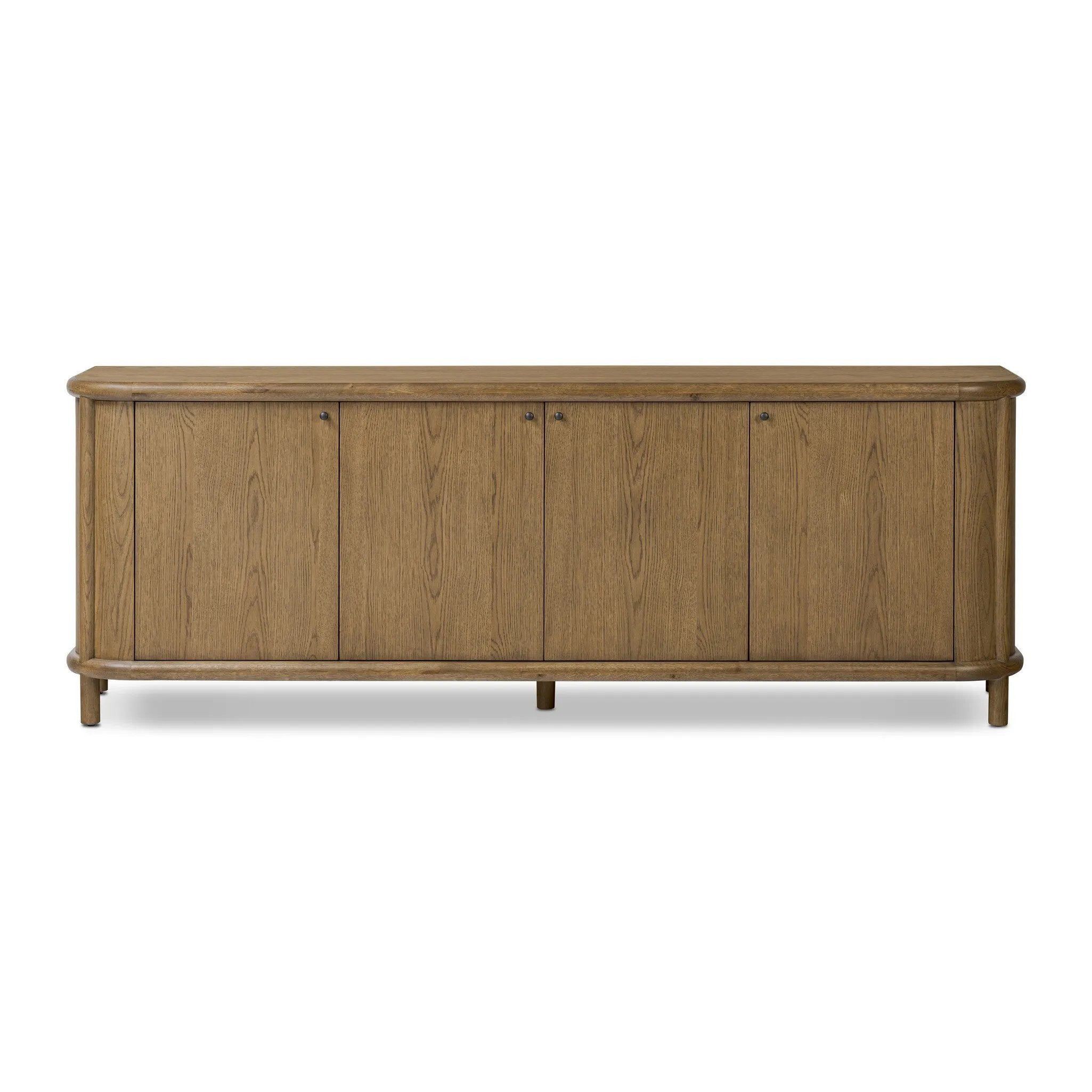Featuring Florent Amber Oak Sideboard by Four Hands at Amethyst Home. The Florent Amber Oak Sideboard is a versatile and functional addition to any home. Crafted with high-quality materials, this sideboard provides ample storage space and a stylish aesthetic. Perfect for organizing your home and showcasing your personal style, this sideboard is a must-have f. Amethyst Home provides interior design, new home construction design consulting, vintage area rugs, and lighting in the Monterey metro area.