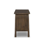 Inspired by French antique design, this dresser stands on round tapered legs with a prominent overhang top. Made of mango wood with cast iron key ring pulls, six drawers make it a versatile addition to the bedroom Amethyst Home provides interior design, new home construction design consulting, vintage area rugs, and lighting in the Seattle metro area.