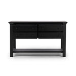 Featuring Gardendale Stained Black Oak Veneer Small Kitchen Island by Four Hands at Amethyst Home. Transform your kitchen with the Gardendale Stained Black Oak Veneer Small Kitchen Island. This elegant island adds both style and functionality to your space. With plenty of storage and workspace, it's the perfect addition for any culinary expert. 
Overall Dimensi. Amethyst Home provides interior design, new home construction design consulting, vintage area rugs, and lighting in the Miami metro area.