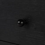 Featuring Gardendale Stained Black Oak Veneer Small Kitchen Island by Four Hands at Amethyst Home. Transform your kitchen with the Gardendale Stained Black Oak Veneer Small Kitchen Island. This elegant island adds both style and functionality to your space. With plenty of storage and workspace, it's the perfect addition for any culinary expert. 
Overall Dimensi. Amethyst Home provides interior design, new home construction design consulting, vintage area rugs, and lighting in the Tampa metro area.