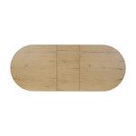 Make space to gather around. This extendable dining table is crafted from drifted oak veneer with a semi-trestle base, thick legs and an oval-shaped surface. The extension expands the table from 84" to a roomier 104" Amethyst Home provides interior design, new home construction design consulting, vintage area rugs, and lighting in the Portland metro area.