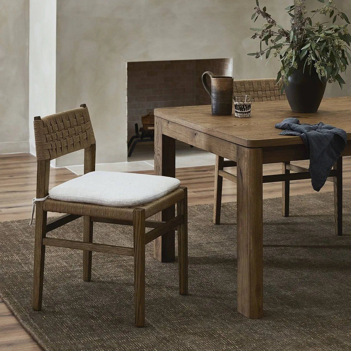 Featuring Hamlin Dover Crescent Dining Chair With Cushion by Four Hands at Amethyst Home. Introducing the Hamlin Dover Crescent Dining Chair with Cushion, the perfect addition to any dining room. The chair boasts a comfortable cushion for added support and is expertly crafted for long-lasting durability. Enhance your dining experience with this elegant and . Amethyst Home provides interior design, new home construction design consulting, vintage area rugs, and lighting in the Calabasas metro area.