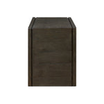 Featuring Henry Charcoal Oak Thick Veneer Desk by Four Hands at Amethyst Home. Made from solid reclaimed oak finished in a rustic charcoal, this slim-profile desk shapes subtly curved corners, bringing a handcrafted look to a minimalist form. Designed in partnership with longtime Four Hands collaborator Thomas Bina and Brazilian designer Ronald Sasson.Overa. Amethyst Home provides interior design, new home construction design consulting, vintage area rugs, and lighting in the Calabasas metro area.