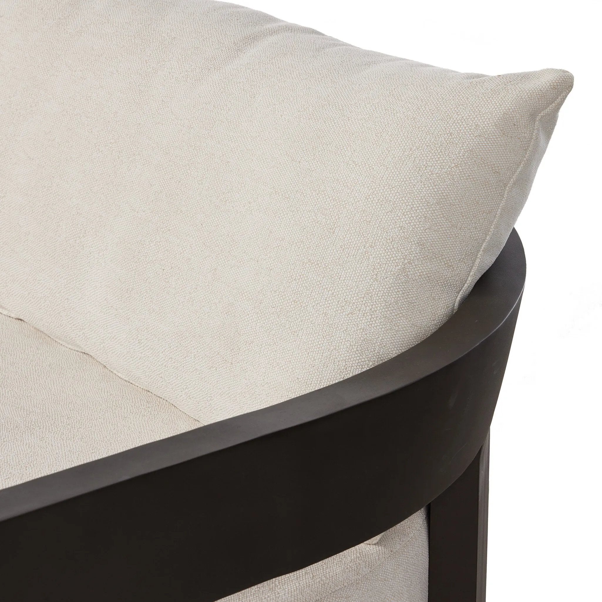 Featuring Jackson Alessi Linen Outdoor Metal Sofa by Four Hands at Amethyst Home. Expertly crafted sofa designed to elevate your outdoor space. Made with durable and high-quality linen fabric, this sofa is built to withstand the elements and provide comfort for years to come. Create a stylish and inviting outdoor oasis with the Jackson Alessi Linen Outdo. Amethyst Home provides interior design, new home construction design consulting, vintage area rugs, and lighting in the Laguna Beach metro area.