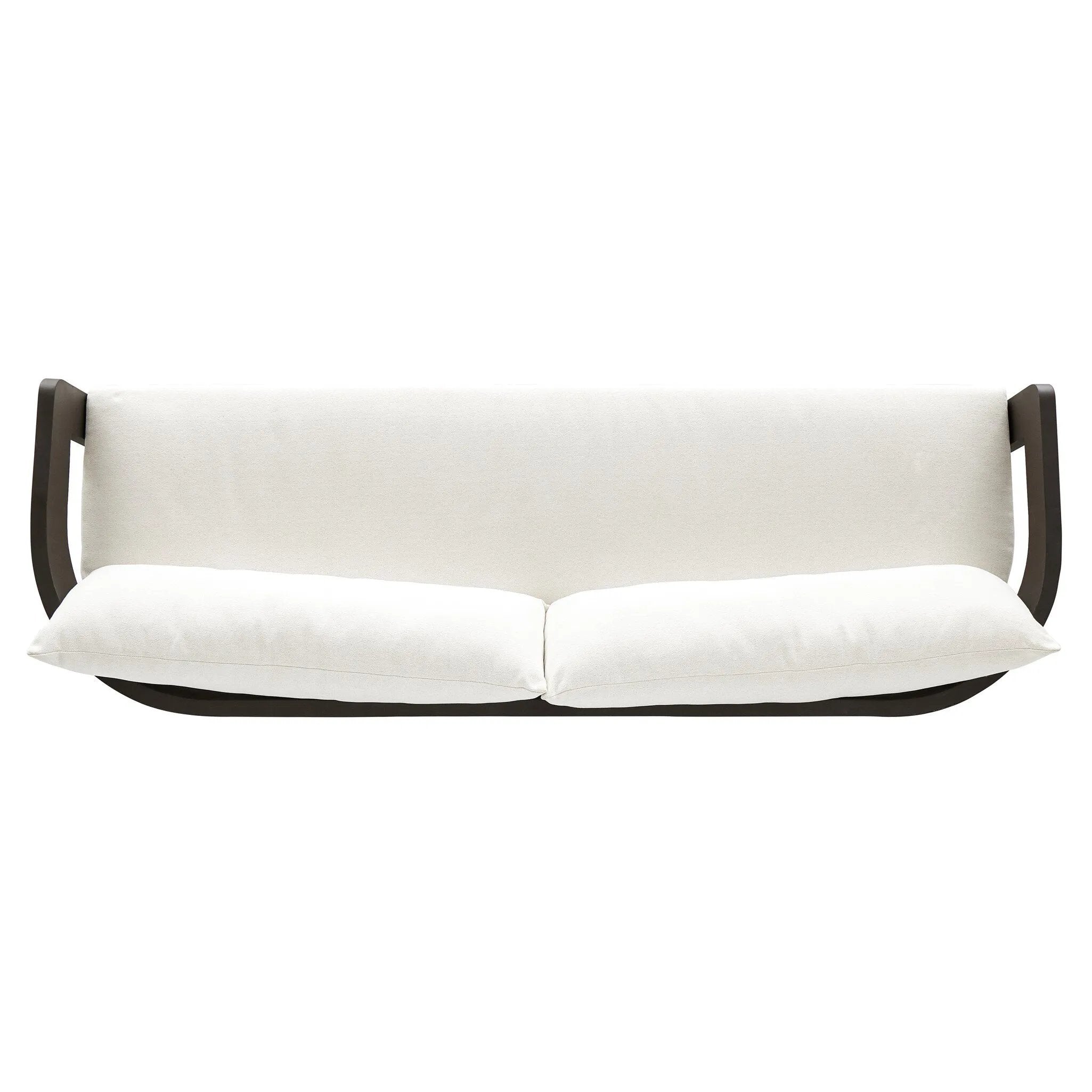 Featuring Jackson Alessi Linen Outdoor Metal Sofa by Four Hands at Amethyst Home. Expertly crafted sofa designed to elevate your outdoor space. Made with durable and high-quality linen fabric, this sofa is built to withstand the elements and provide comfort for years to come. Create a stylish and inviting outdoor oasis with the Jackson Alessi Linen Outdoor. Amethyst Home provides interior design, new home construction design consulting, vintage area rugs, and lighting in the Scottsdale metro area.