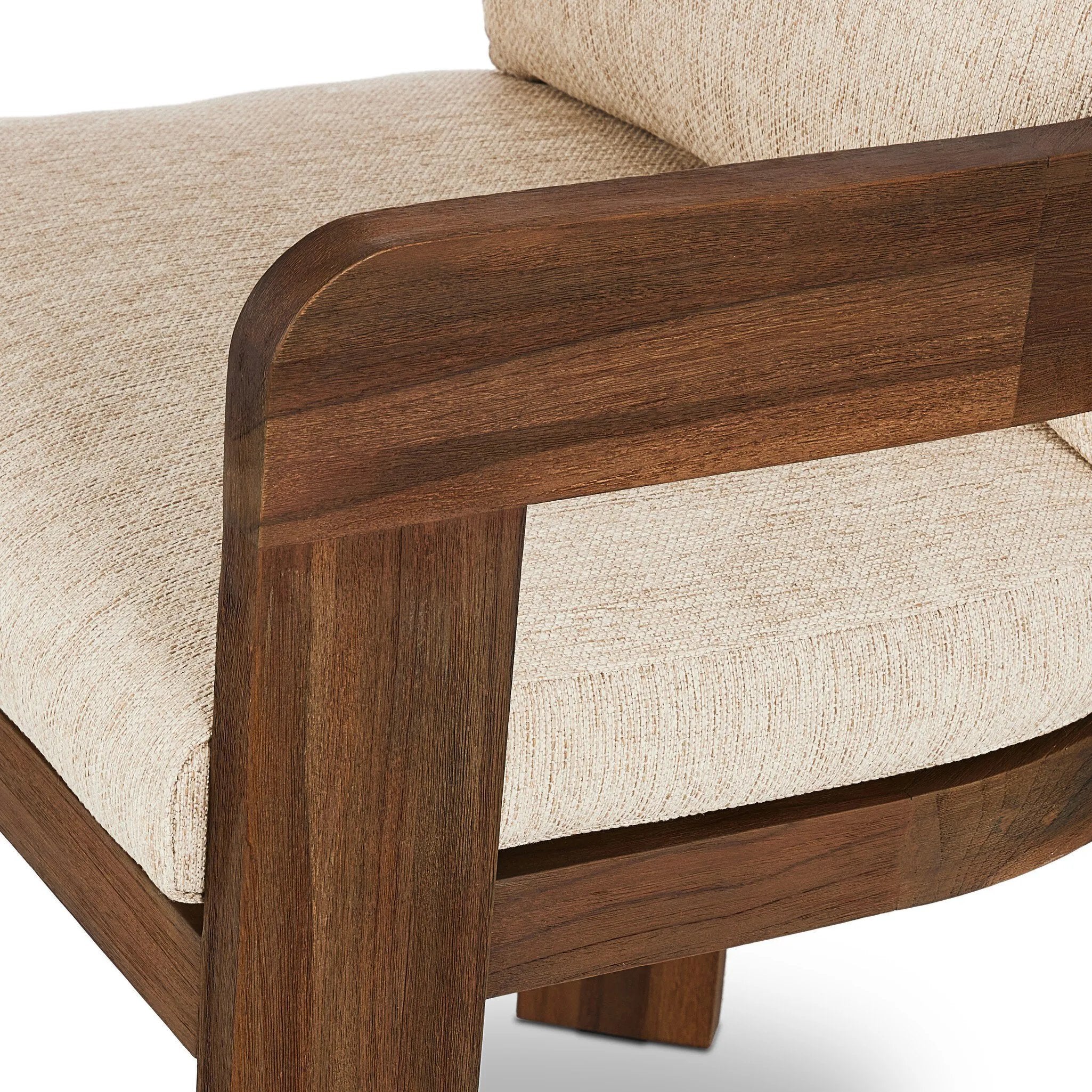 Featuring Jackson Ellor Beige Outdoor Dining Chair by Four Hands at Amethyst Home. Introduce comfort and style to your outdoor dining space with the Jackson Ellor Beige Outdoor Dining Chair. With its sleek design and durable construction, this dining chair offers 100% comfort and support, making it the perfect addition to any patio, deck, or garden dinin. Amethyst Home provides interior design, new home construction design consulting, vintage area rugs, and lighting in the Laguna Beach metro area.