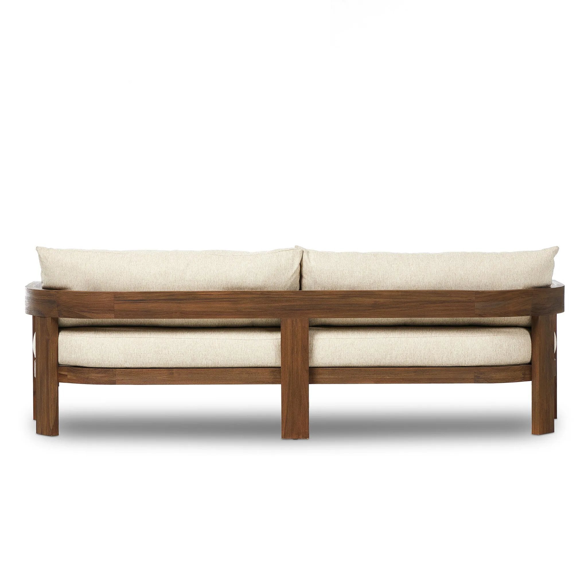 Featuring Jackson Ellor Beige Outdoor Sofa by Four Hands at Amethyst Home. Expertly designed for the outdoors, the Jackson Ellor Beige Outdoor Sofa offers comfortable seating for any outdoor space. Made with durable materials, this sofa is built to withstand the elements and provide a cozy place to relax. 
Overall Dimensions: 33.0" L x 96.0 " W x 33.0" H
Mat. Amethyst Home provides interior design, new home construction design consulting, vintage area rugs, and lighting in the Monterey metro area.